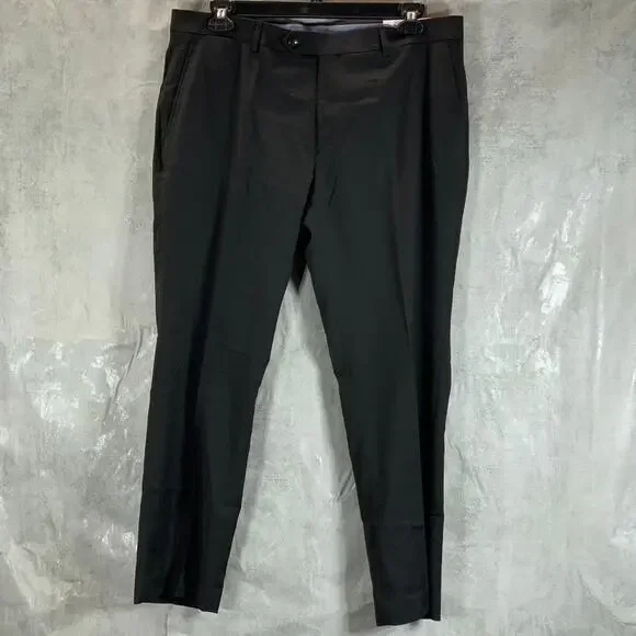 slim fit dress slacks Tommy Hilfiger Men's Modern-Fit TH Flex Stretch Solid Performance Pant –  Little Knits main image 1
